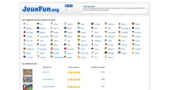 Desktop Screenshot of jeuxfun.org