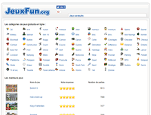 Tablet Screenshot of jeuxfun.org